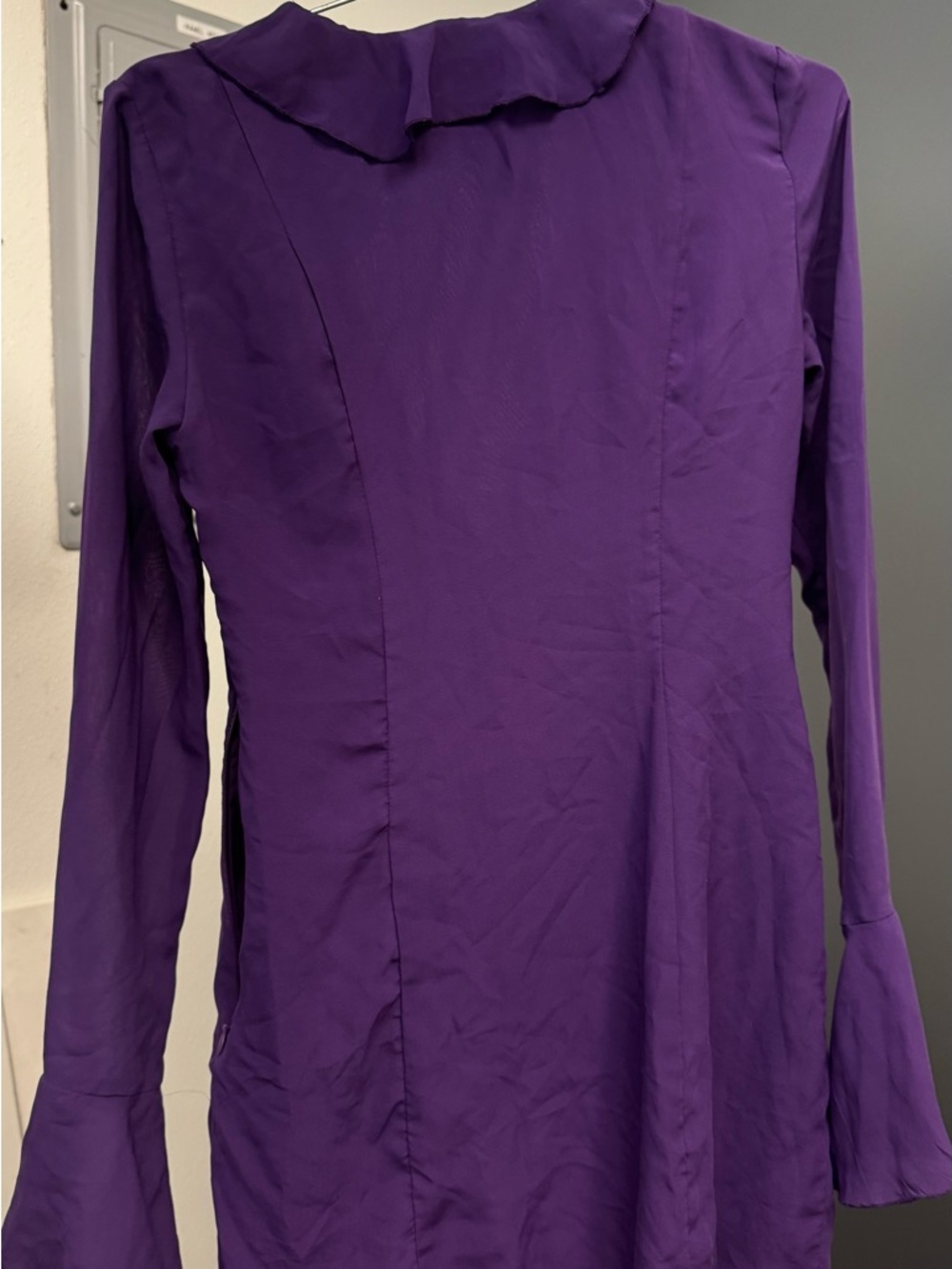 Princess Polly Purple Ruffle Dress - Picture 5 of 5